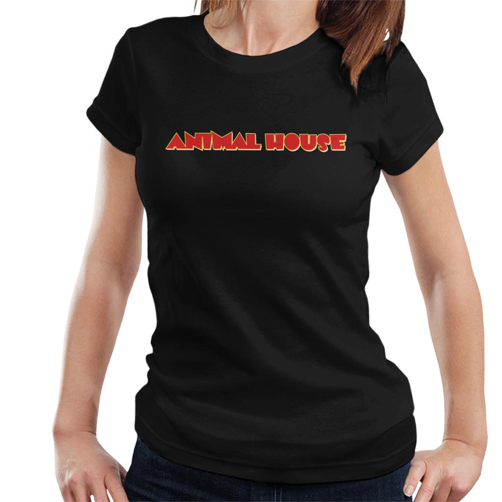 Animal House Classic Red Logo Women's T-Shirt-ALL + EVERY