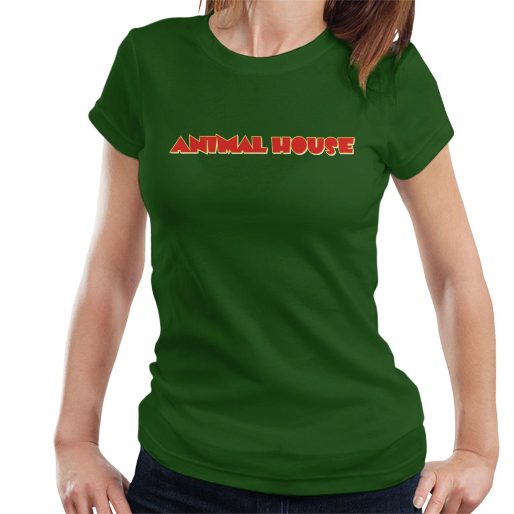 Animal House Classic Red Logo Women's T-Shirt-ALL + EVERY