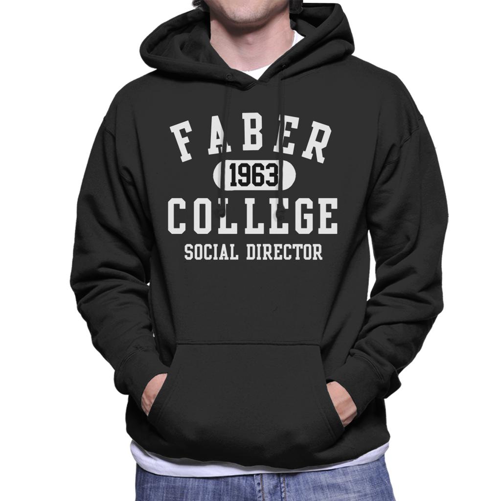 Animal House Faber 1963 College Social Director Men's Hooded Sweatshirt-ALL + EVERY