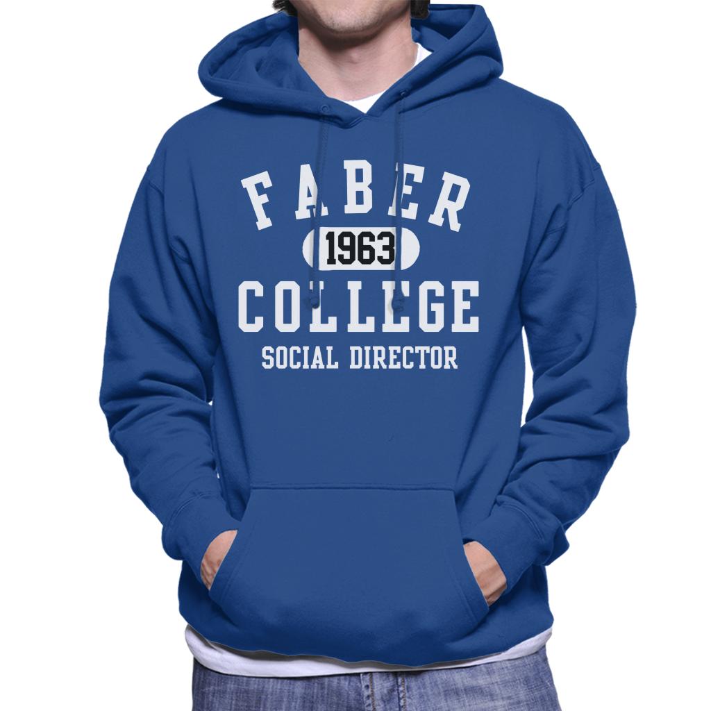 Animal House Faber 1963 College Social Director Men's Hooded Sweatshirt-ALL + EVERY