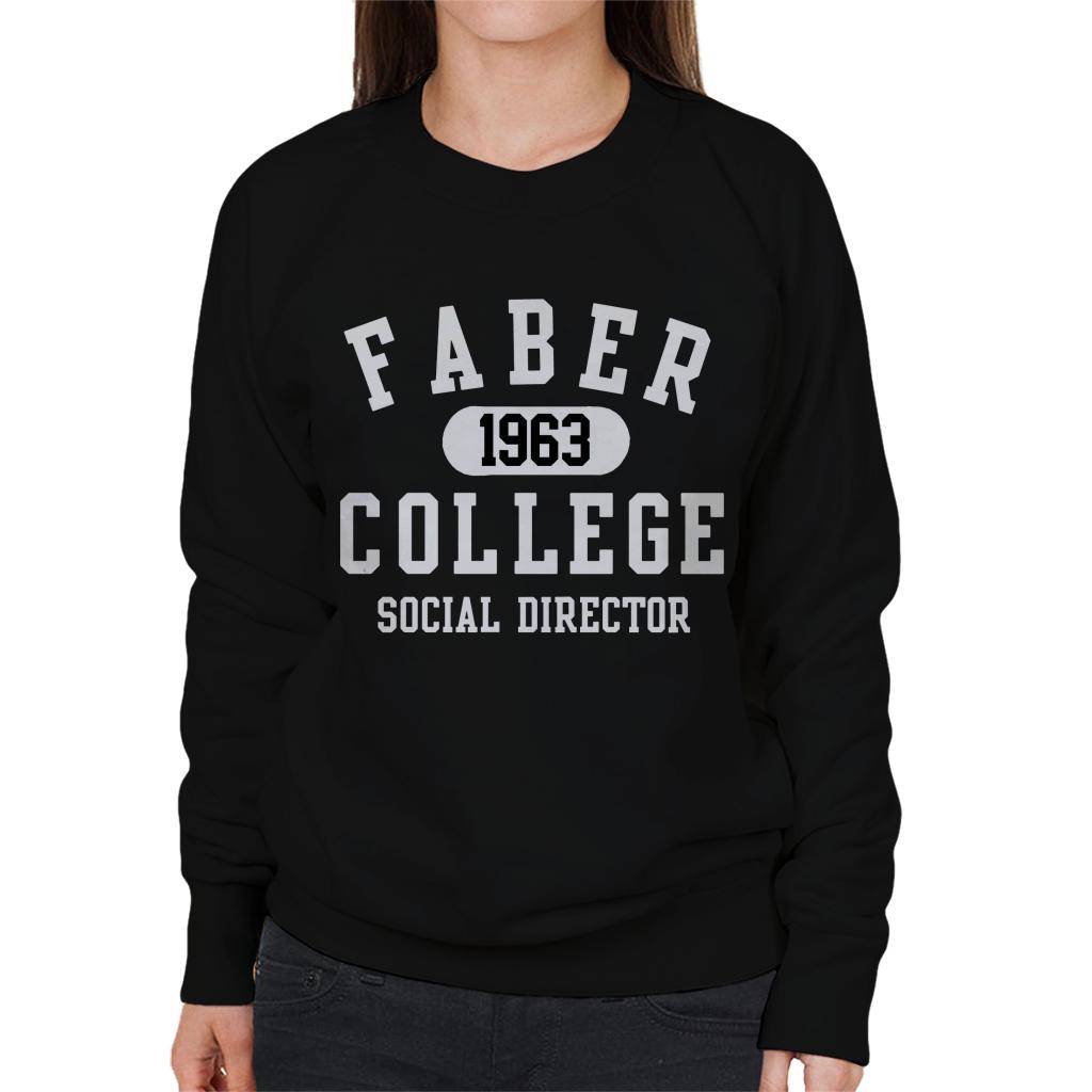 Animal House Faber 1963 College Social Director Women's Sweatshirt-ALL + EVERY