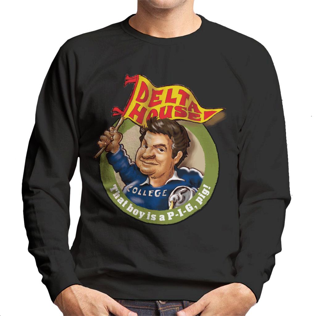 Animal House Delta House That Boy Is A Pig Men's Sweatshirt-ALL + EVERY