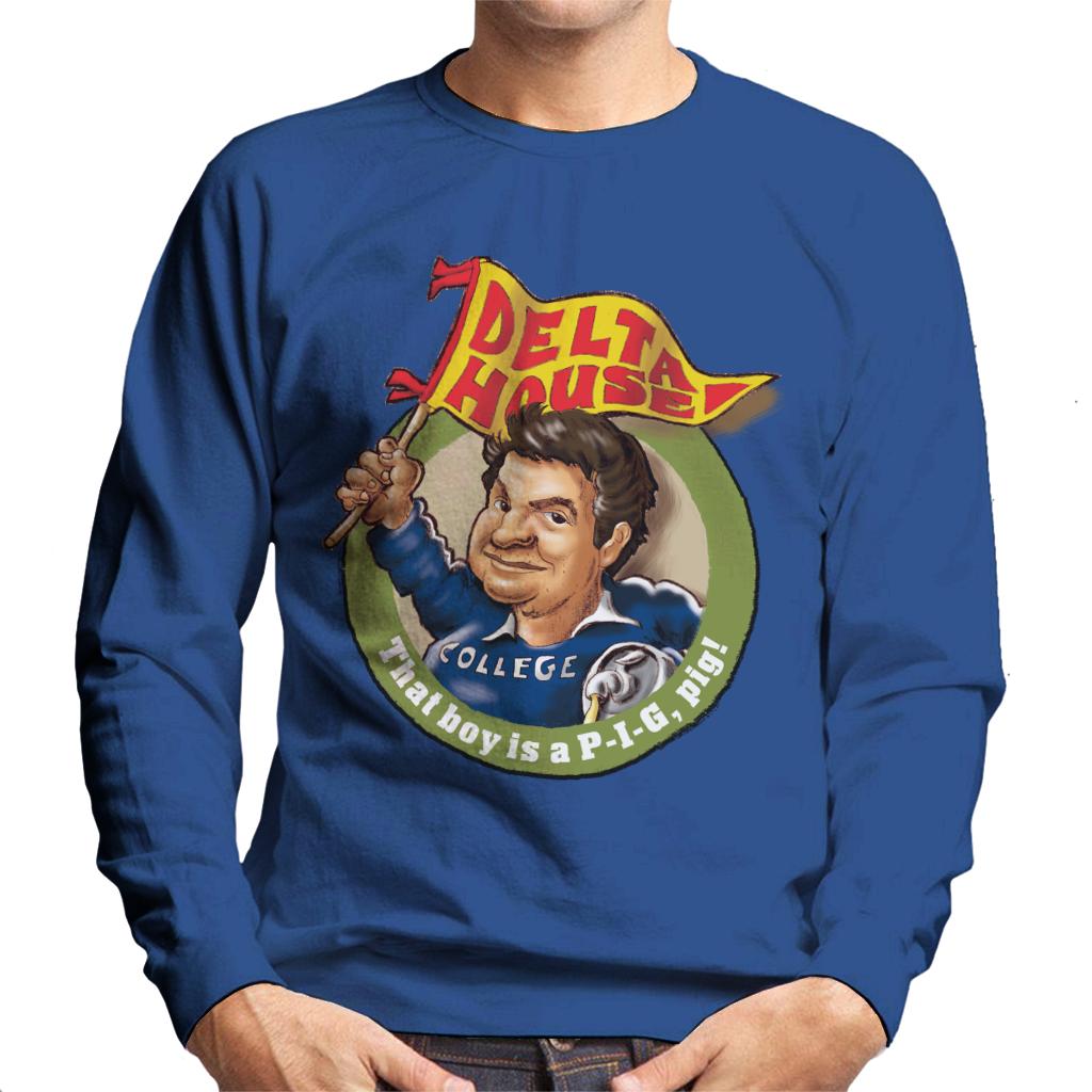 Animal House Delta House That Boy Is A Pig Men's Sweatshirt-ALL + EVERY