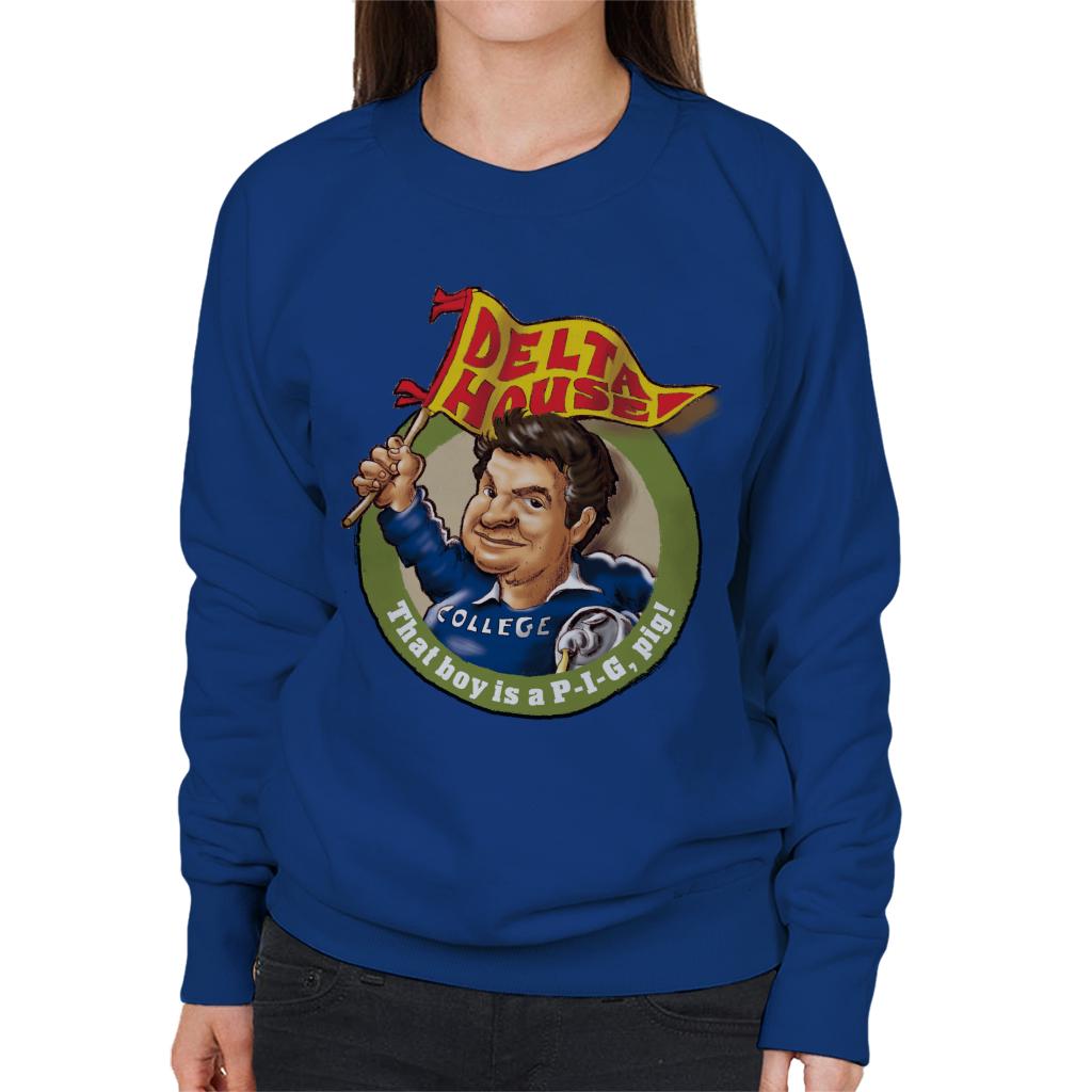 Animal House Delta House That Boy Is A Pig Women's Sweatshirt-ALL + EVERY