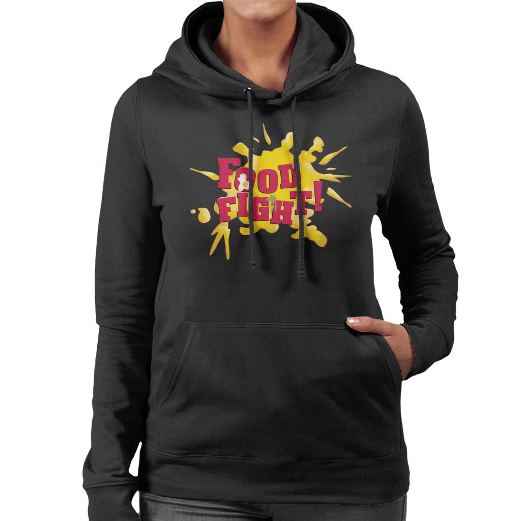 Animal House Food Fight Women's Hooded Sweatshirt-ALL + EVERY