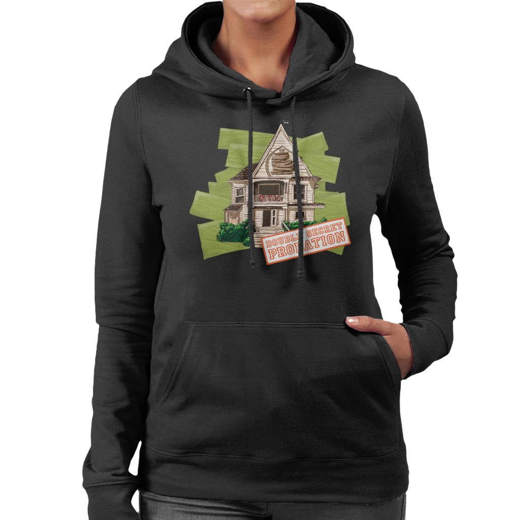 Animal House Double Secret Probation Women's Hooded Sweatshirt-ALL + EVERY