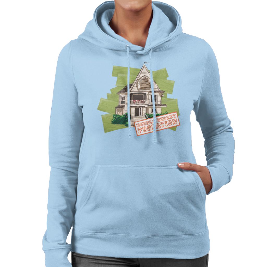 Animal House Double Secret Probation Women's Hooded Sweatshirt-ALL + EVERY