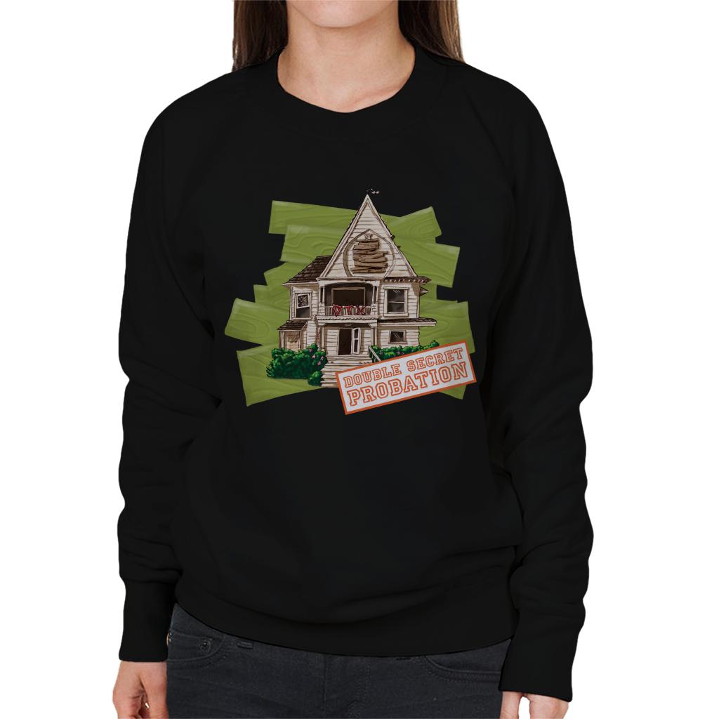 Animal House Double Secret Probation Women's Sweatshirt-ALL + EVERY