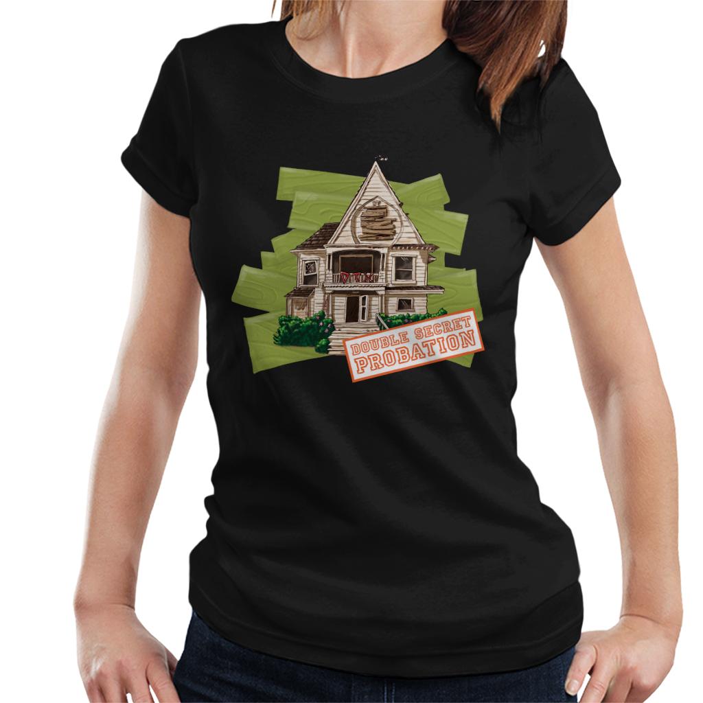 Animal House Double Secret Probation Women's T-Shirt-ALL + EVERY