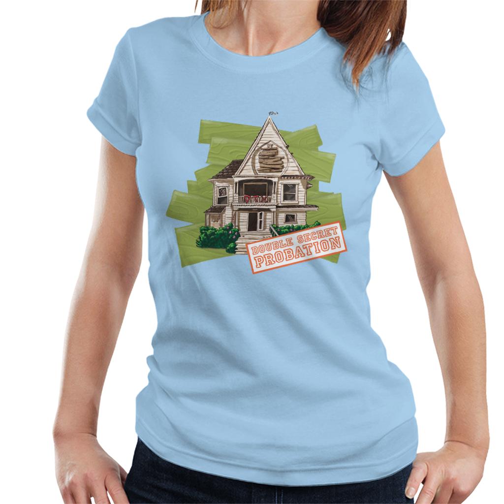 Animal House Double Secret Probation Women's T-Shirt-ALL + EVERY