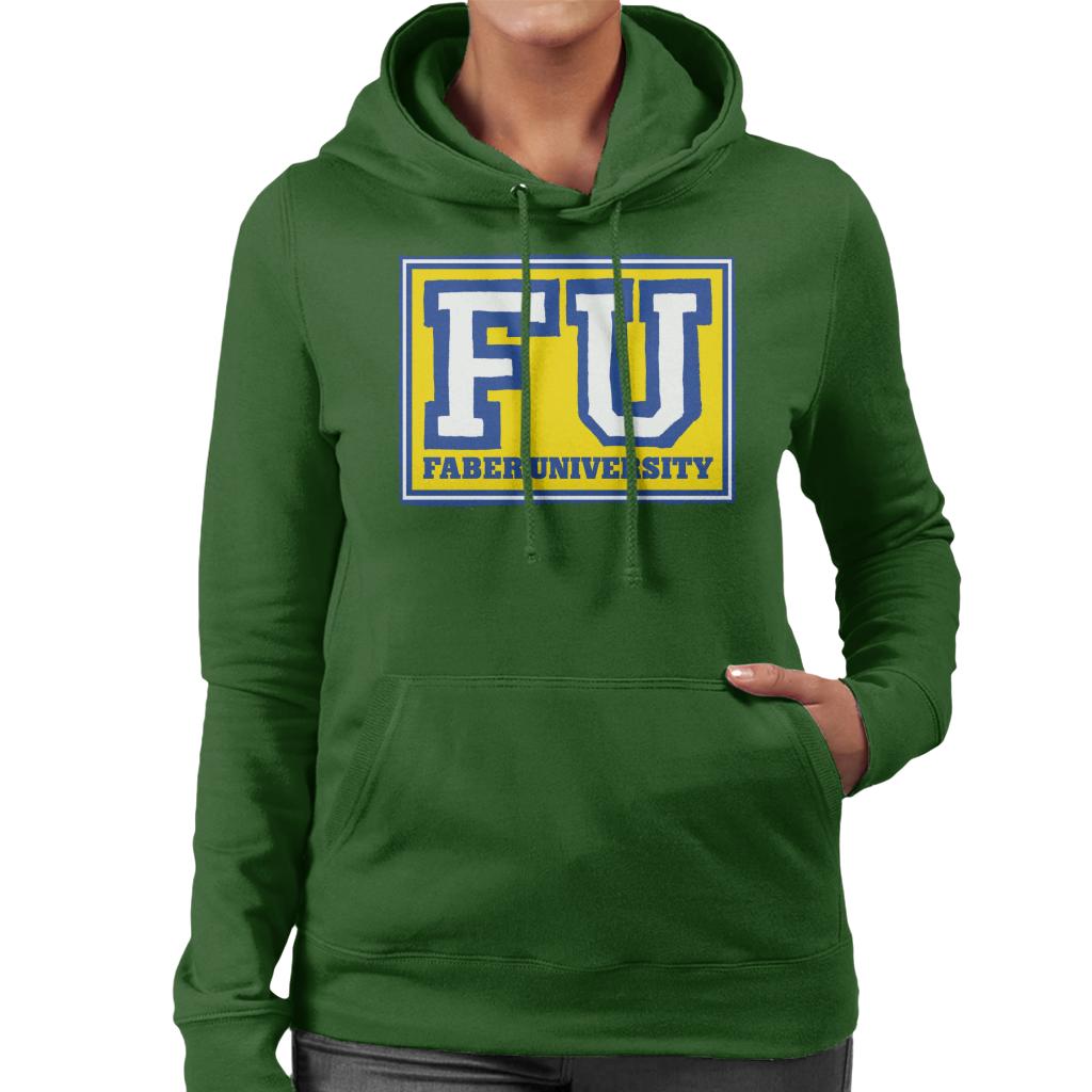 Animal House Faber University Women's Hooded Sweatshirt-ALL + EVERY