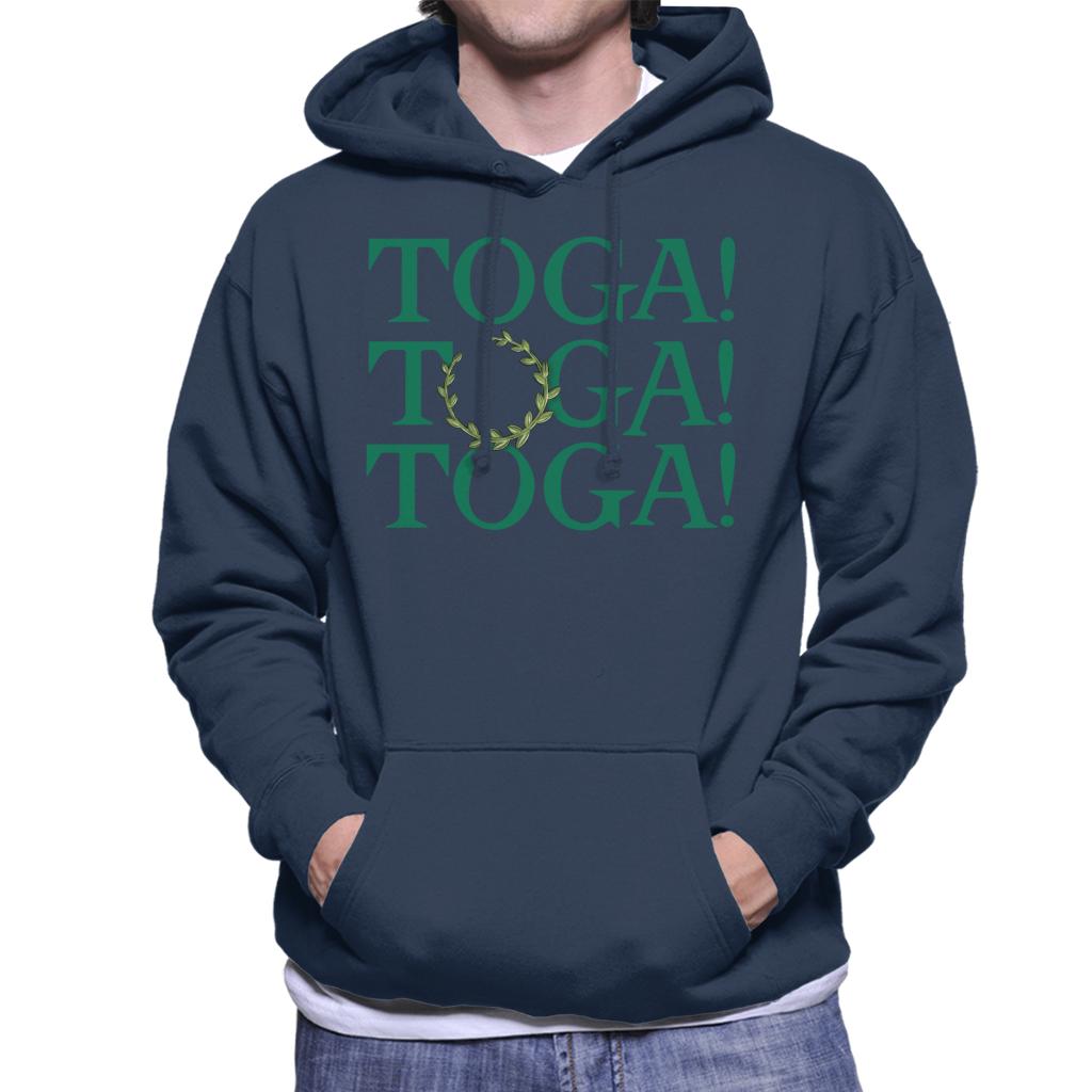 Animal House Toga Toga Toga Men's Hooded Sweatshirt-ALL + EVERY