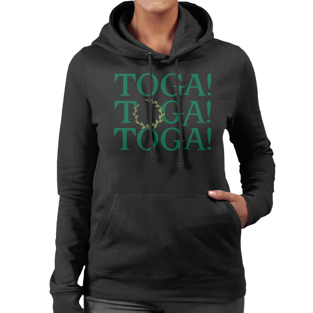 Animal House Toga Toga Toga Women's Hooded Sweatshirt-ALL + EVERY