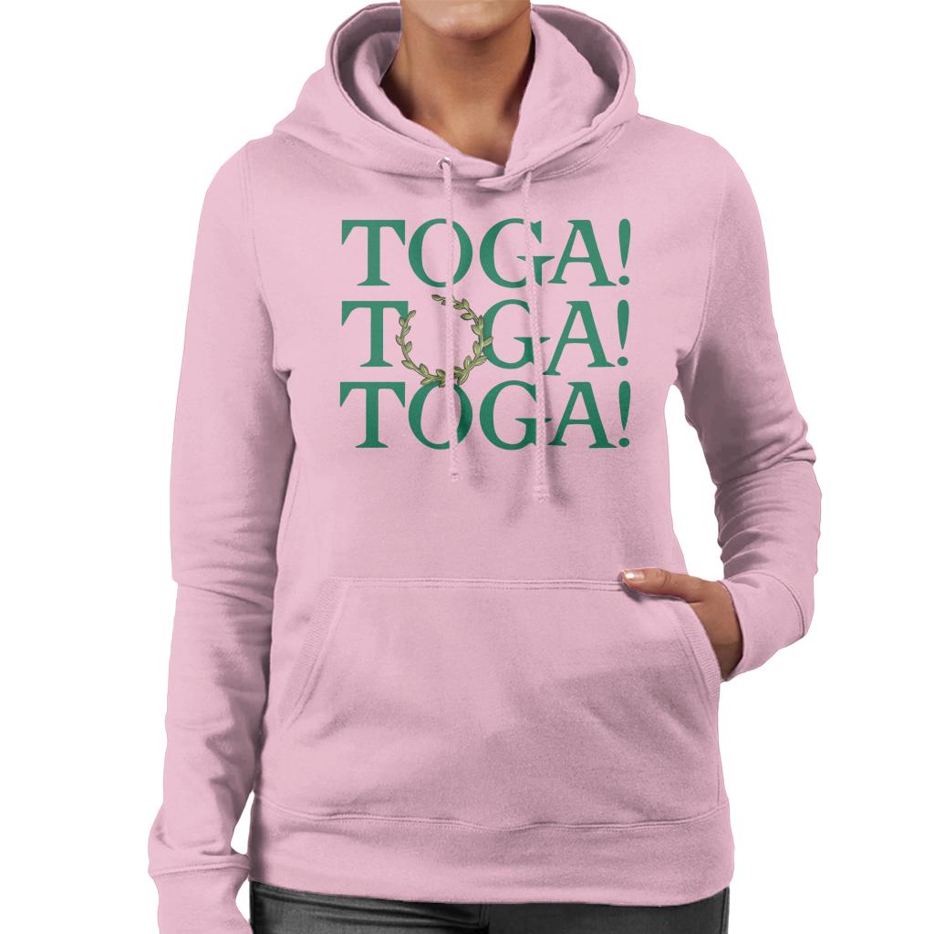 Animal House Toga Toga Toga Women's Hooded Sweatshirt-ALL + EVERY