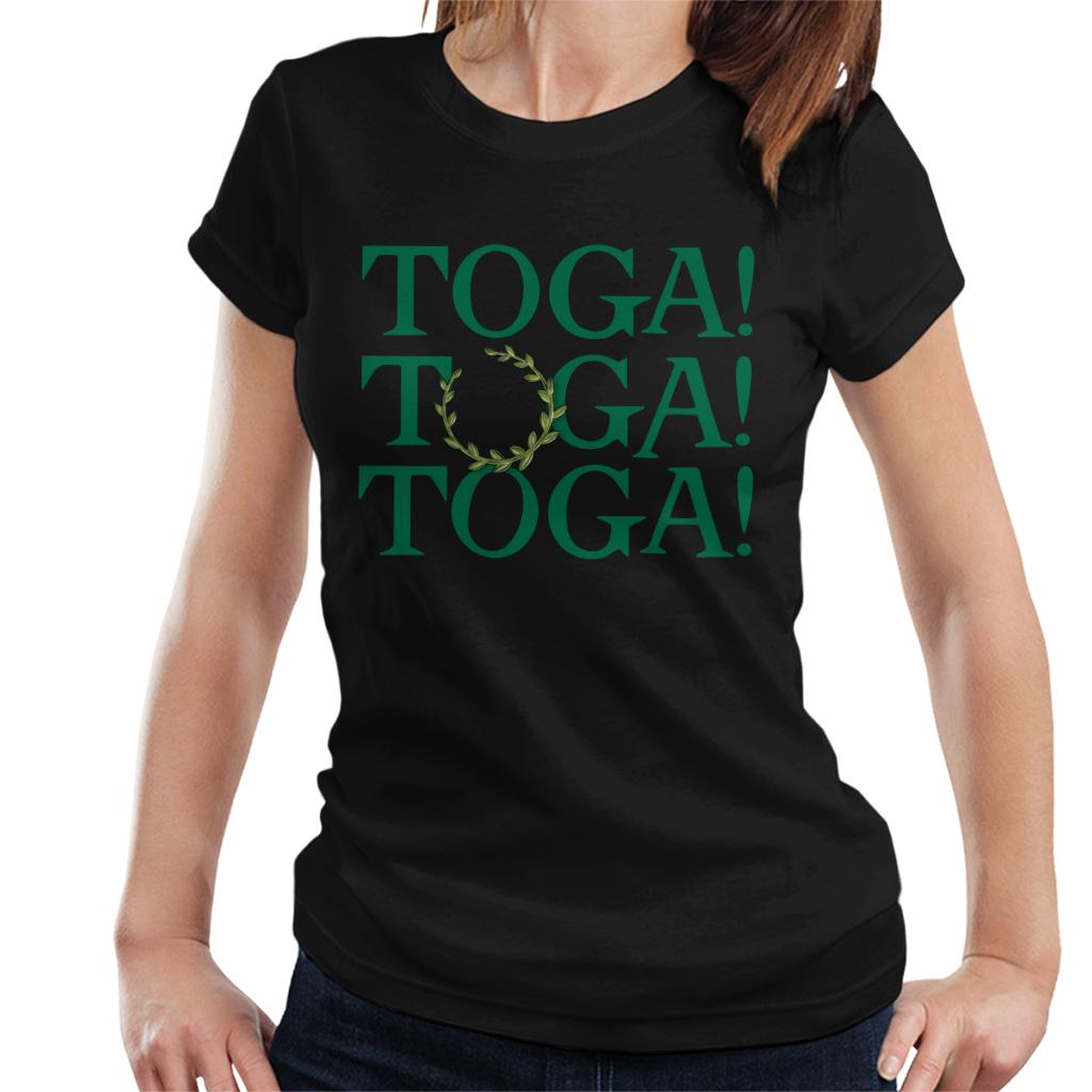 Animal House Toga Toga Toga Women's T-Shirt-ALL + EVERY