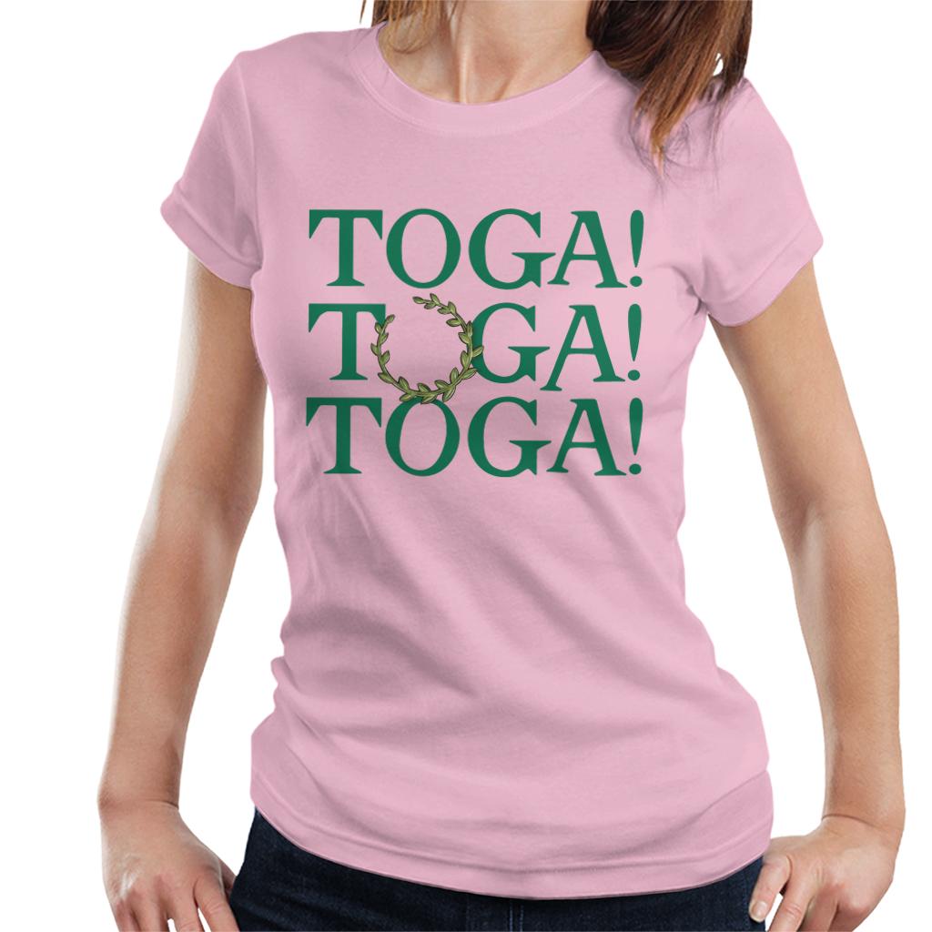 Animal House Toga Toga Toga Women's T-Shirt-ALL + EVERY