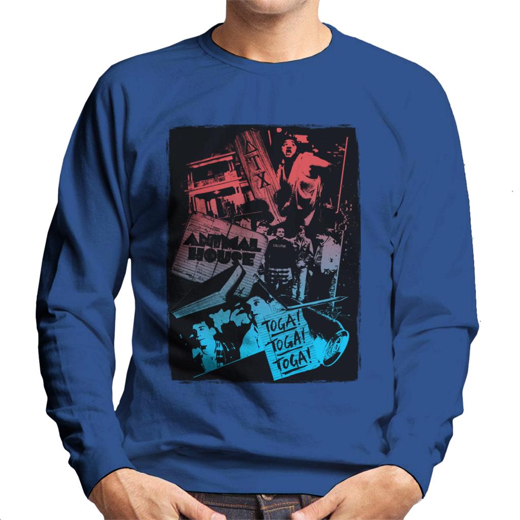 Animal House Montage Men's Sweatshirt-ALL + EVERY