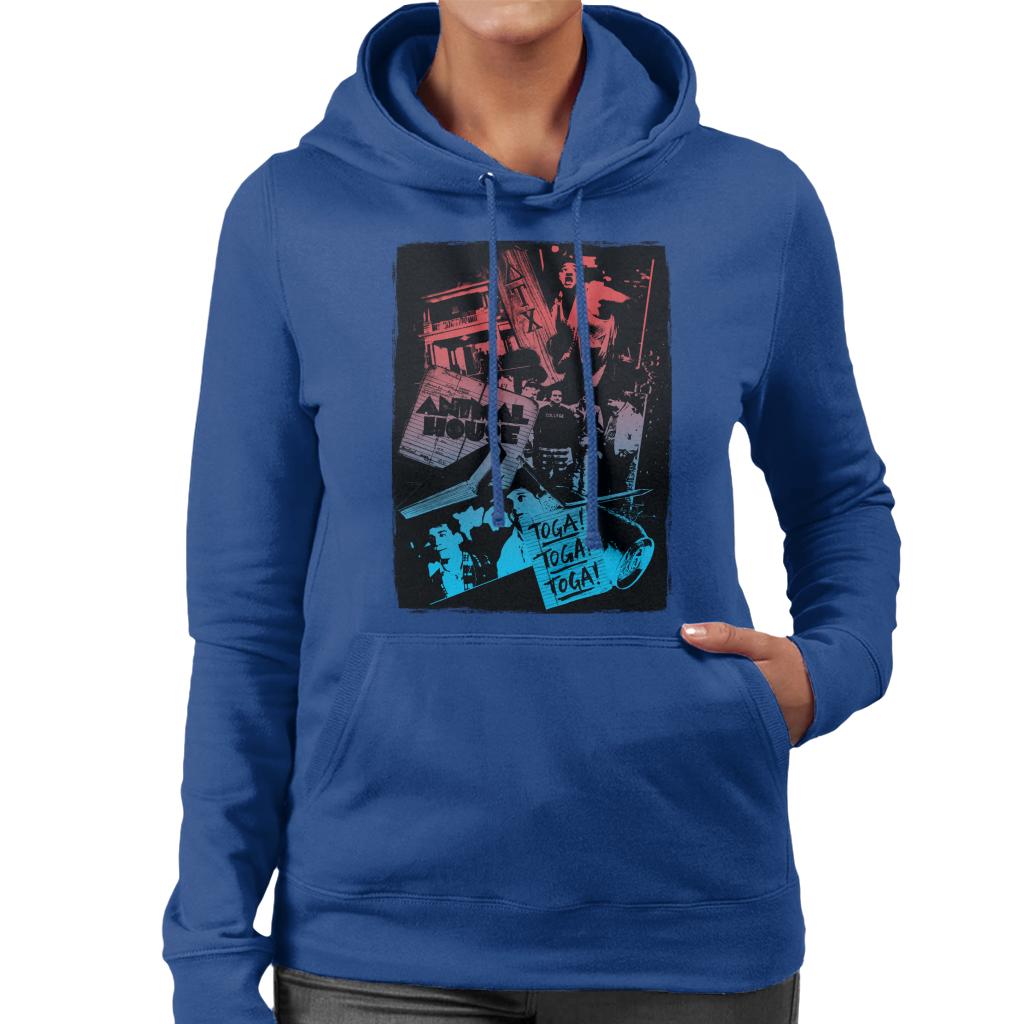 Animal House Montage Women's Hooded Sweatshirt-ALL + EVERY