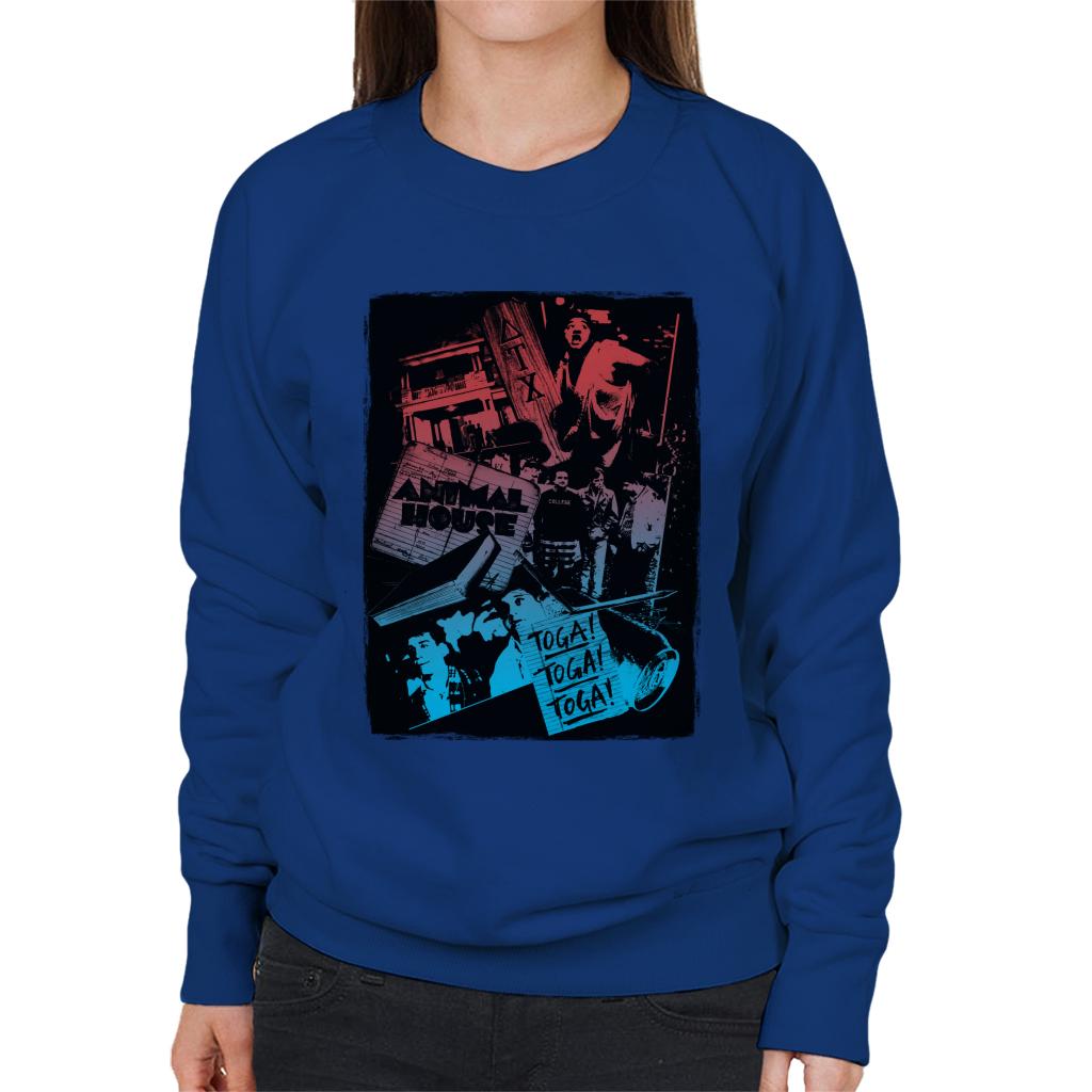 Animal House Montage Women's Sweatshirt-ALL + EVERY