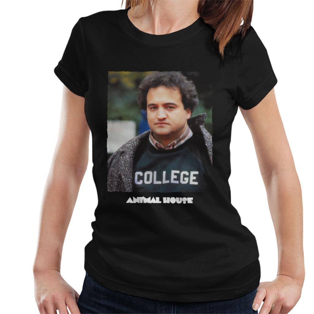 Animal House John Bluto Blutarsky College Women's T-Shirt-ALL + EVERY