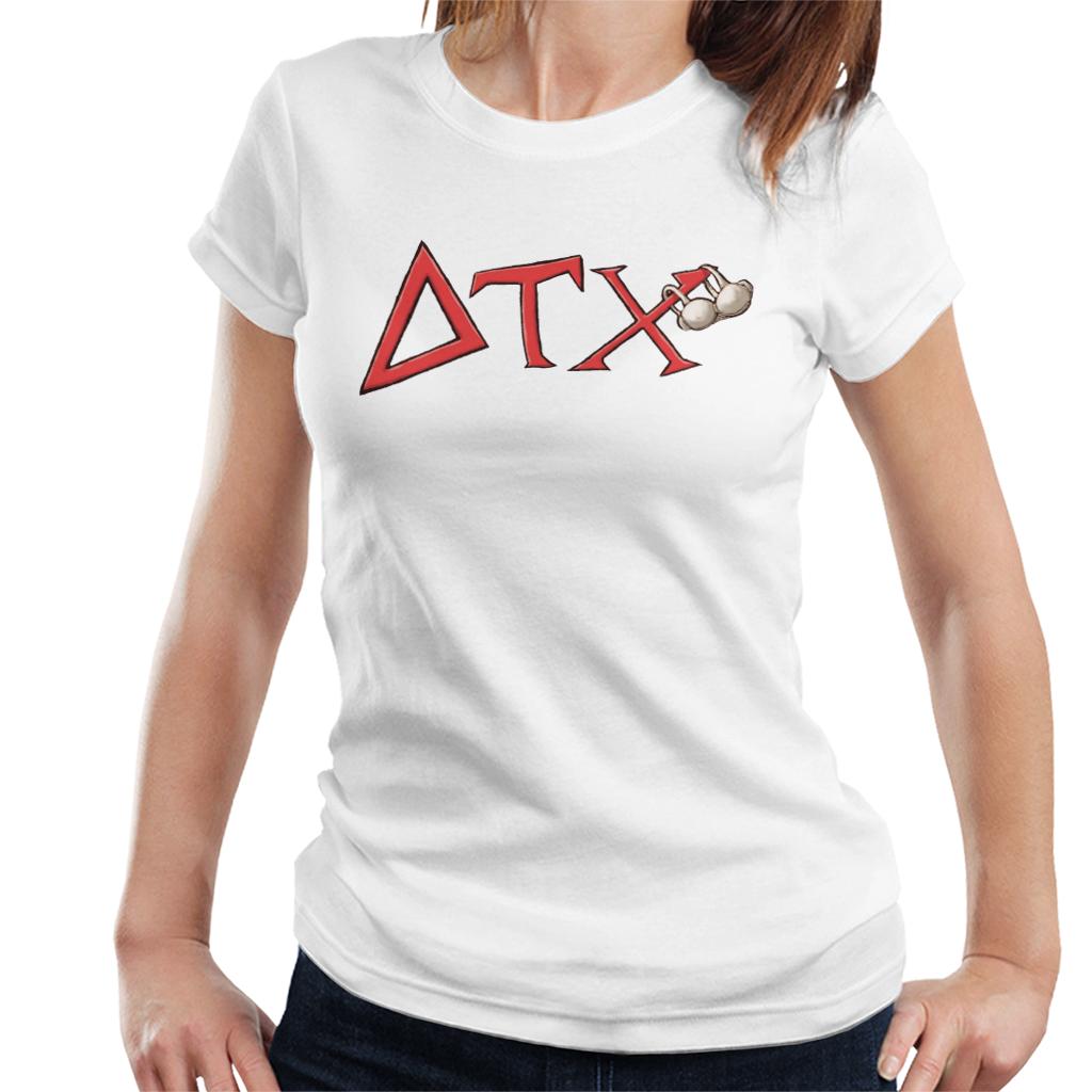 Animal House DTX Red Logo Women's T-Shirt-ALL + EVERY