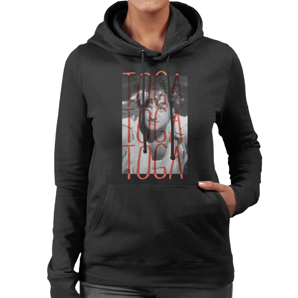 Animal House Bluto Toga Toga Toga Women's Hooded Sweatshirt-ALL + EVERY