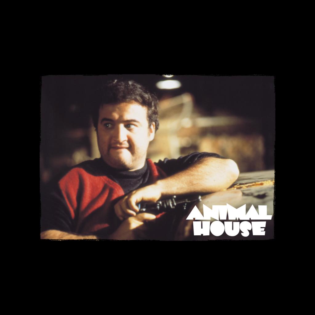 Animal House John Bluto Blutarsky Wearing Red Top Men's Sweatshirt-ALL + EVERY