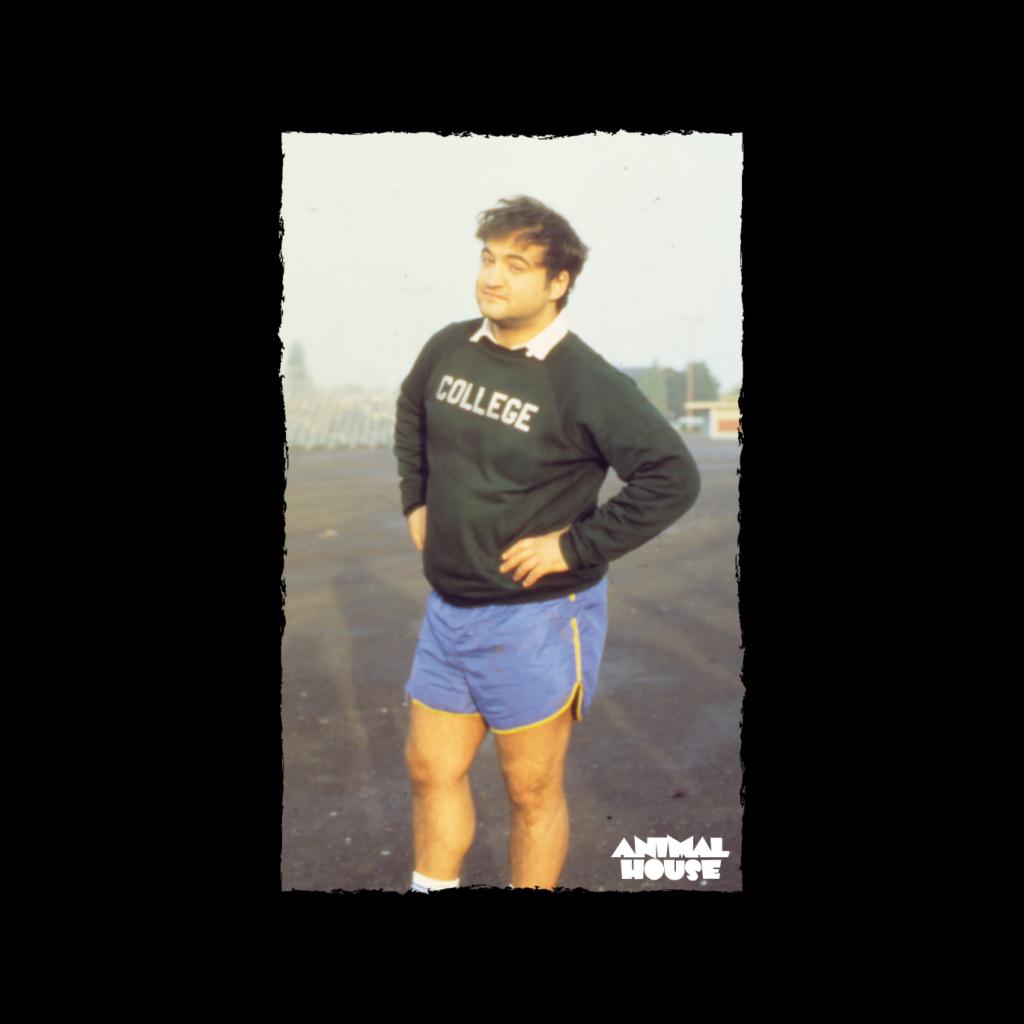 Animal House John Bluto Blutarsky Posing Men's Hooded Sweatshirt-ALL + EVERY