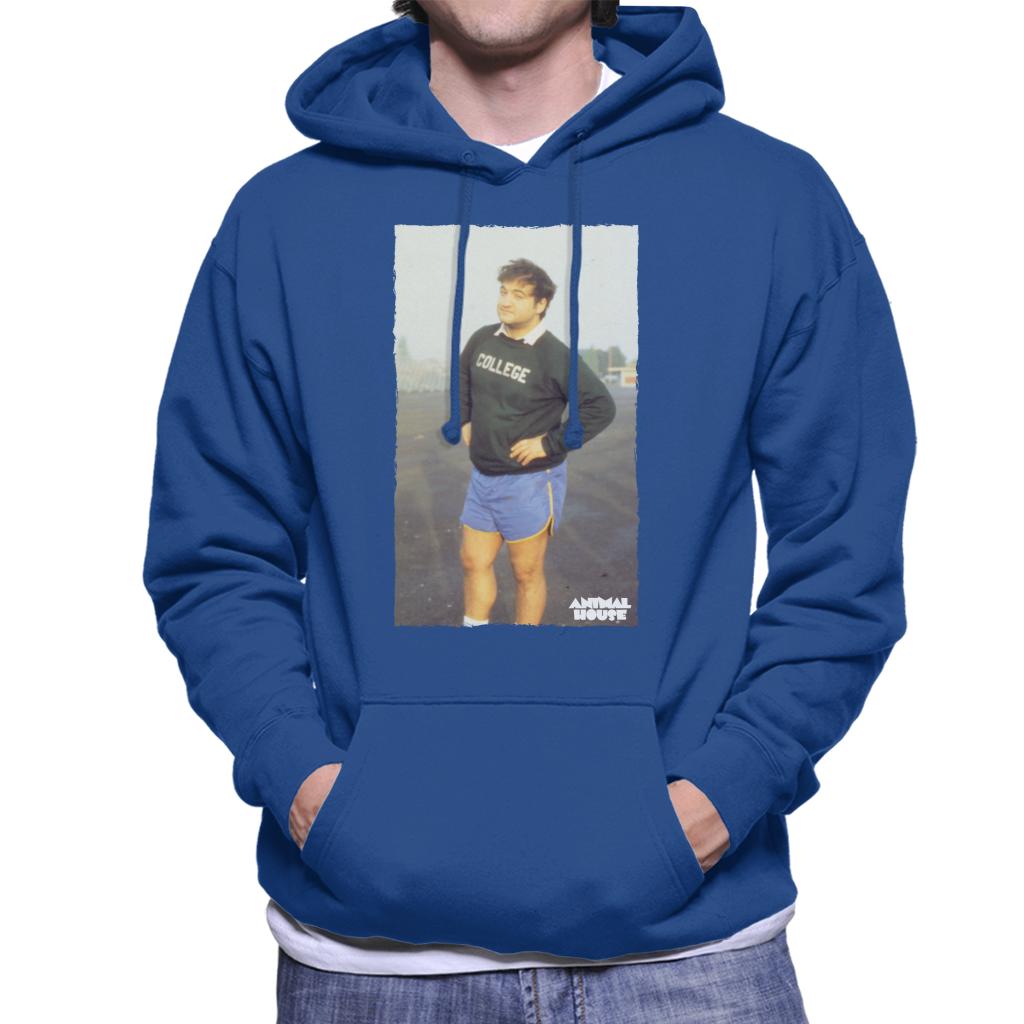 Animal House John Bluto Blutarsky Posing Men's Hooded Sweatshirt-ALL + EVERY