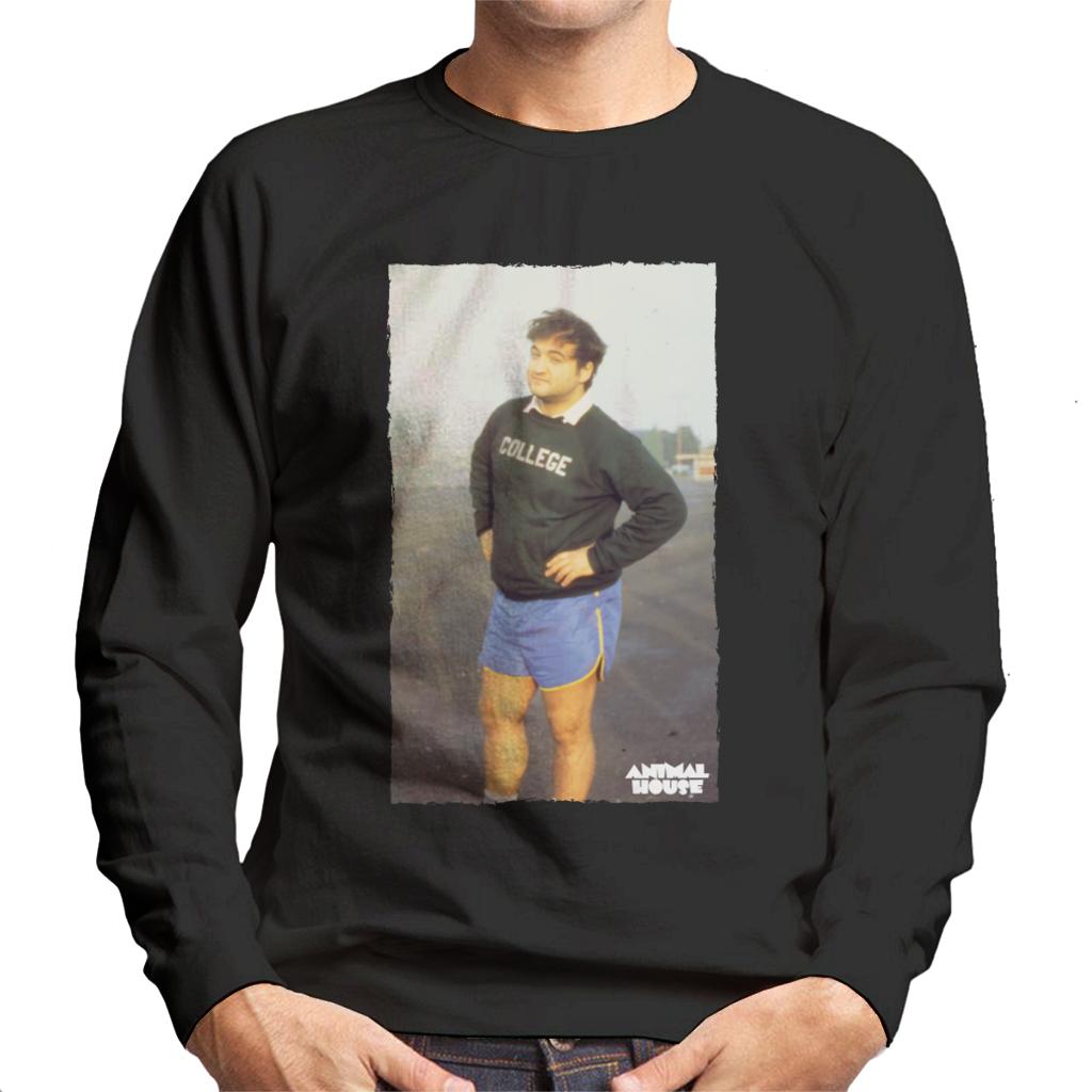 Animal House John Bluto Blutarsky Posing Men's Sweatshirt-ALL + EVERY