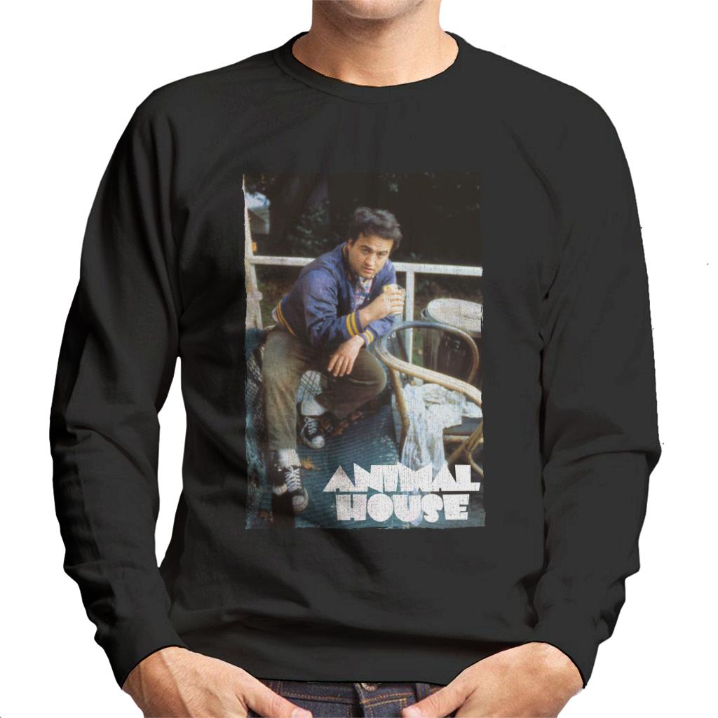 Animal House John Bluto Blutarsky Drinking Men's Sweatshirt-ALL + EVERY