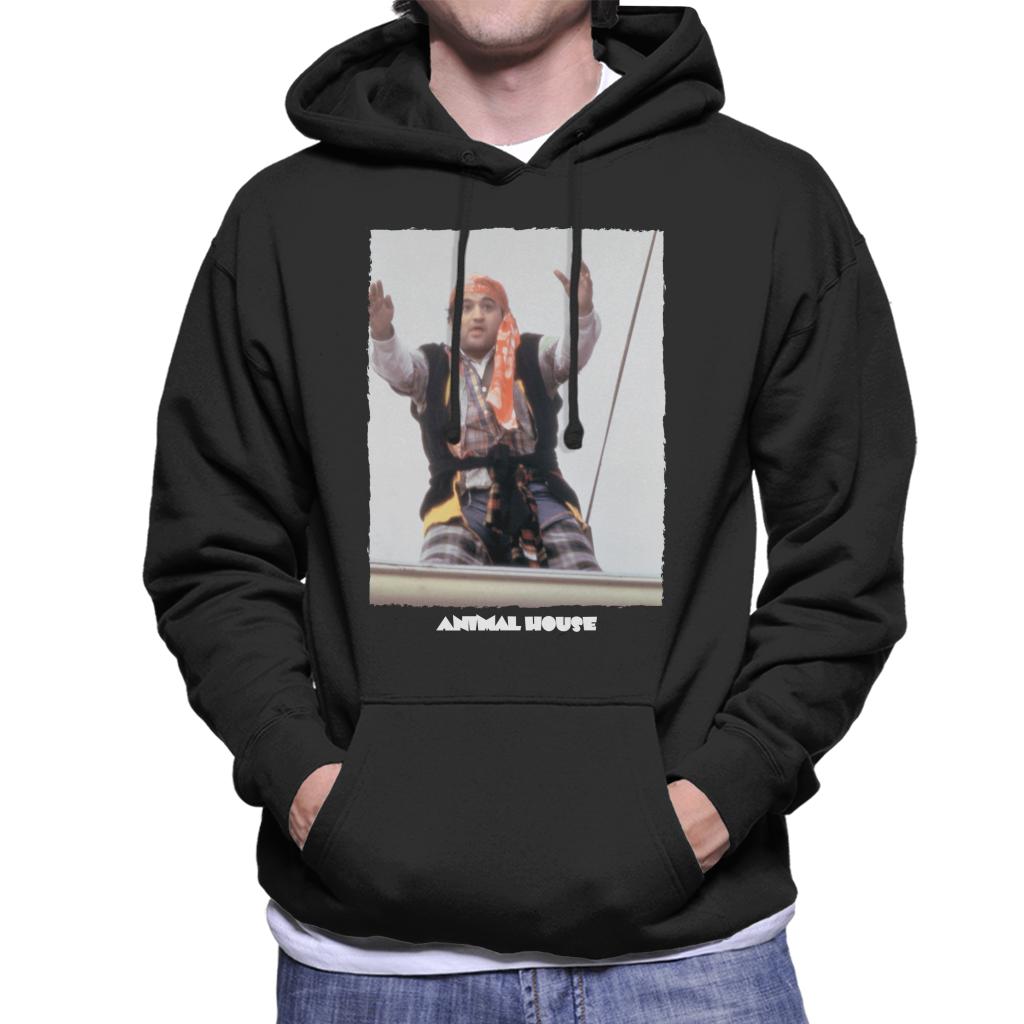 Animal House John Bluto Blutarsky As A Pirate Men's Hooded Sweatshirt-ALL + EVERY