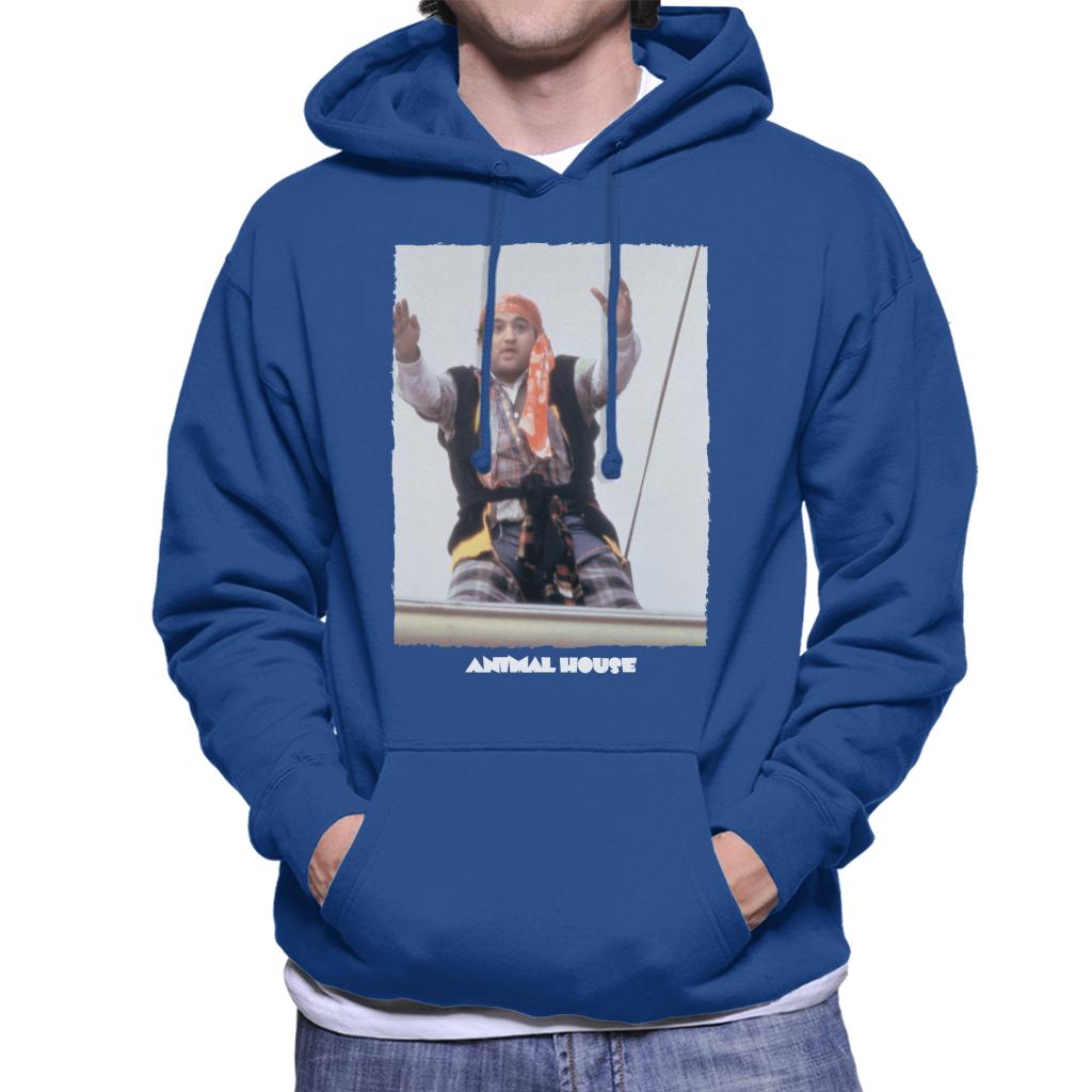 Animal House John Bluto Blutarsky As A Pirate Men's Hooded Sweatshirt-ALL + EVERY