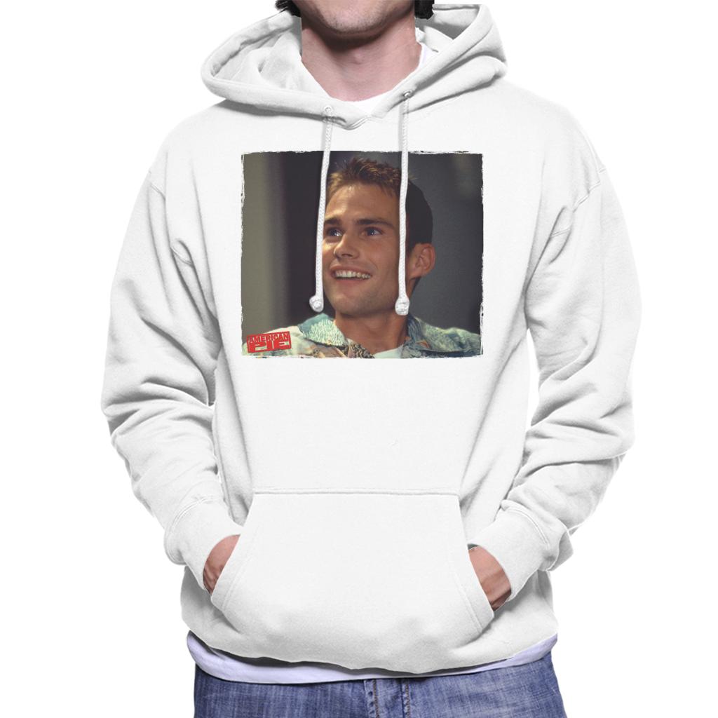 American Pie Stifler Smiling Men's Hooded Sweatshirt-ALL + EVERY