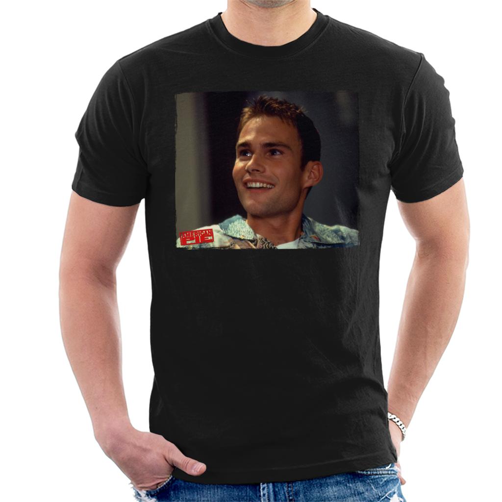 American Pie Stifler Smiling Men's T-Shirt-ALL + EVERY