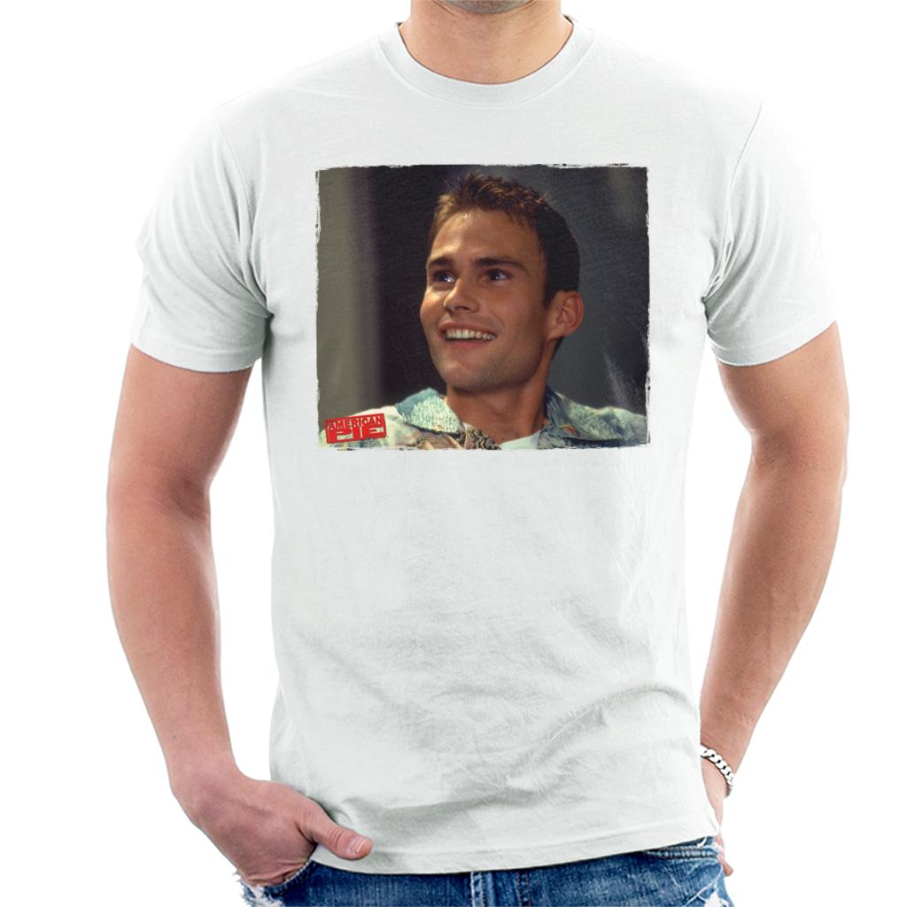 American Pie Stifler Smiling Men's T-Shirt-ALL + EVERY