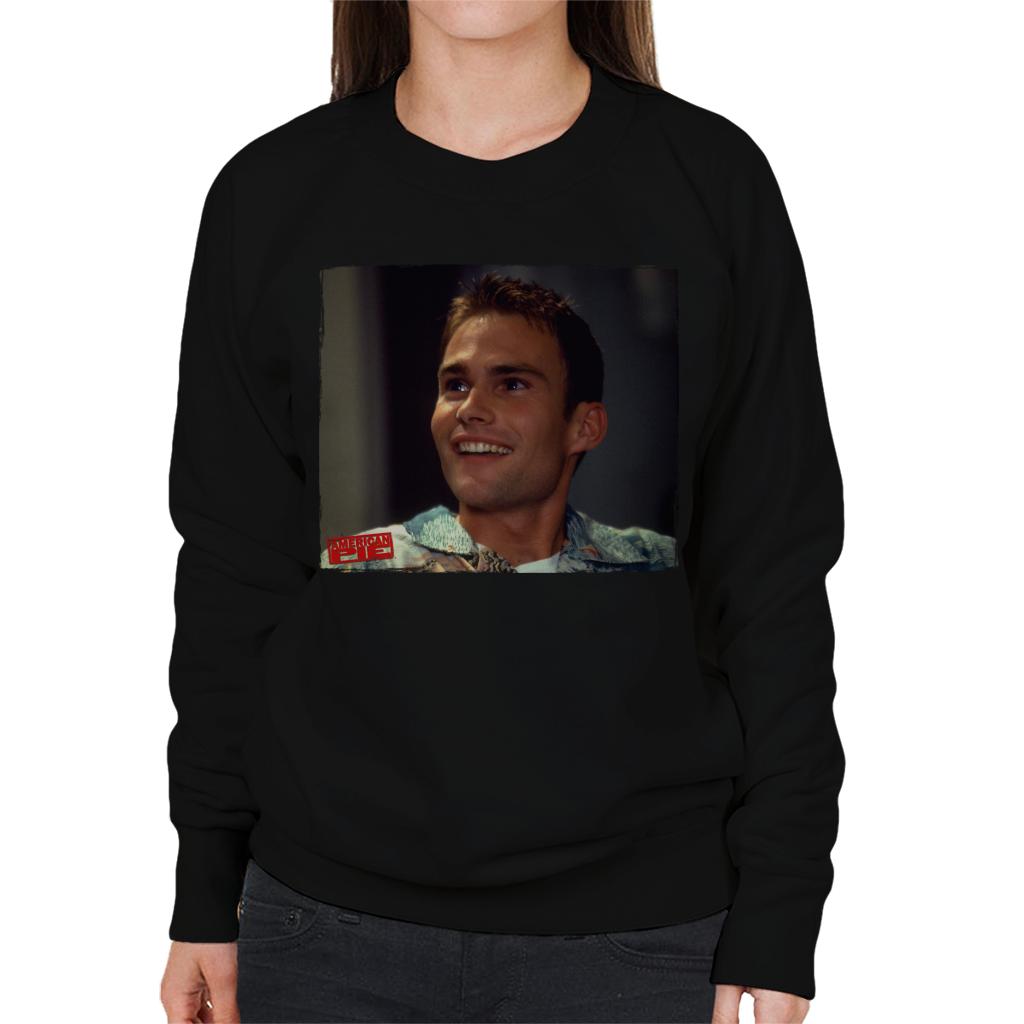 American Pie Stifler Smiling Women's Sweatshirt-ALL + EVERY