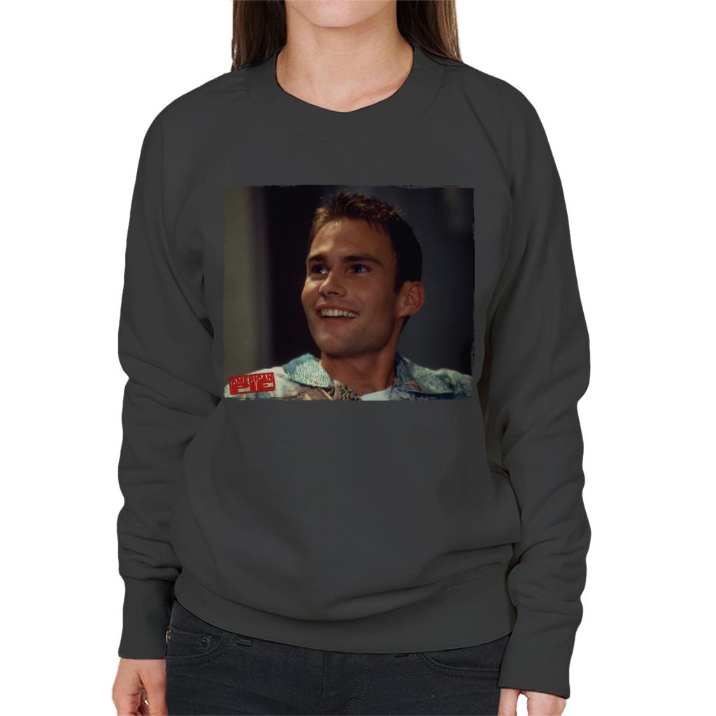 American Pie Stifler Smiling Women's Sweatshirt-ALL + EVERY