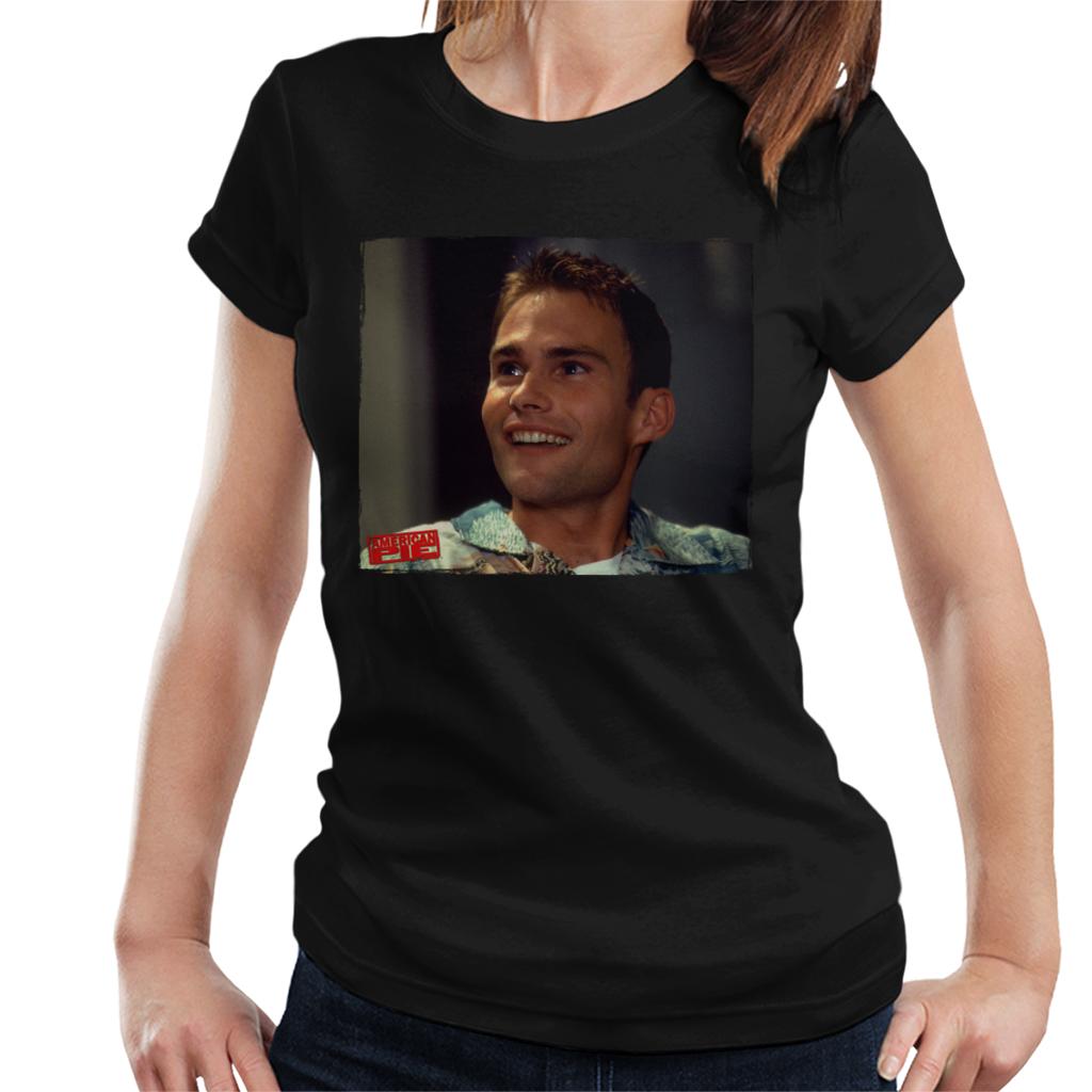 American Pie Stifler Smiling Women's T-Shirt-ALL + EVERY