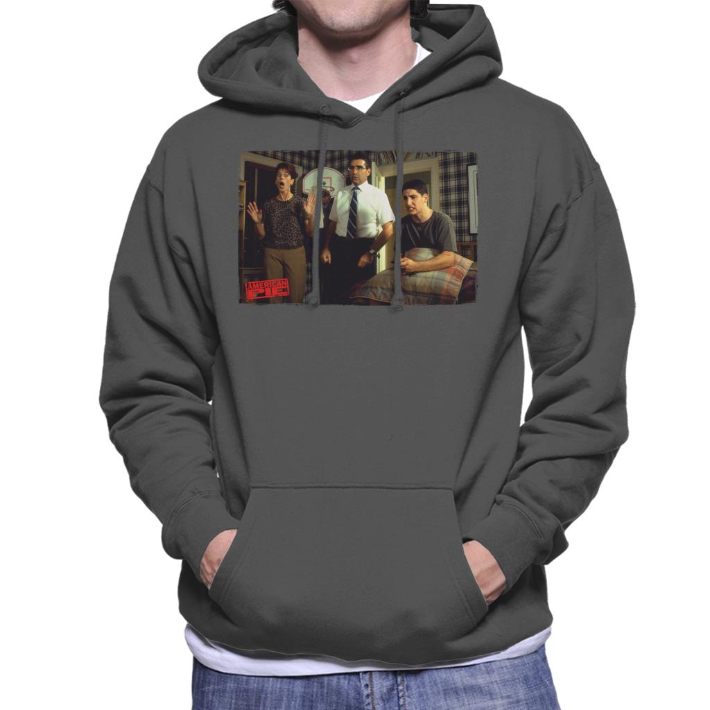 American Pie Jim Caught By Parents Men's Hooded Sweatshirt-ALL + EVERY