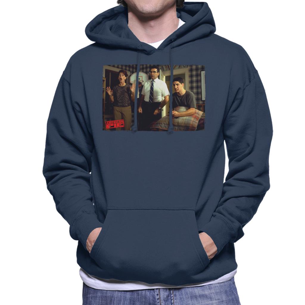 American Pie Jim Caught By Parents Men's Hooded Sweatshirt-ALL + EVERY