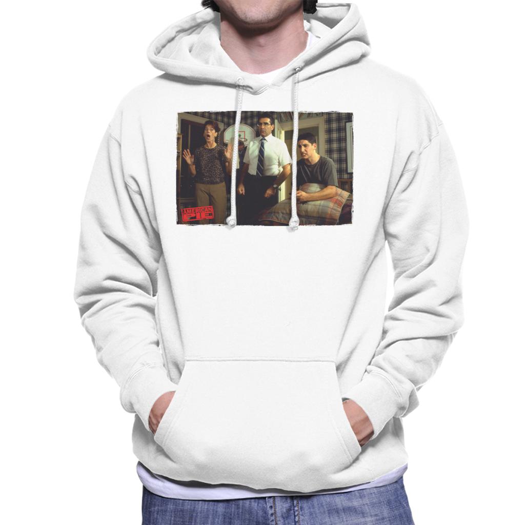 American Pie Jim Caught By Parents Men's Hooded Sweatshirt-ALL + EVERY