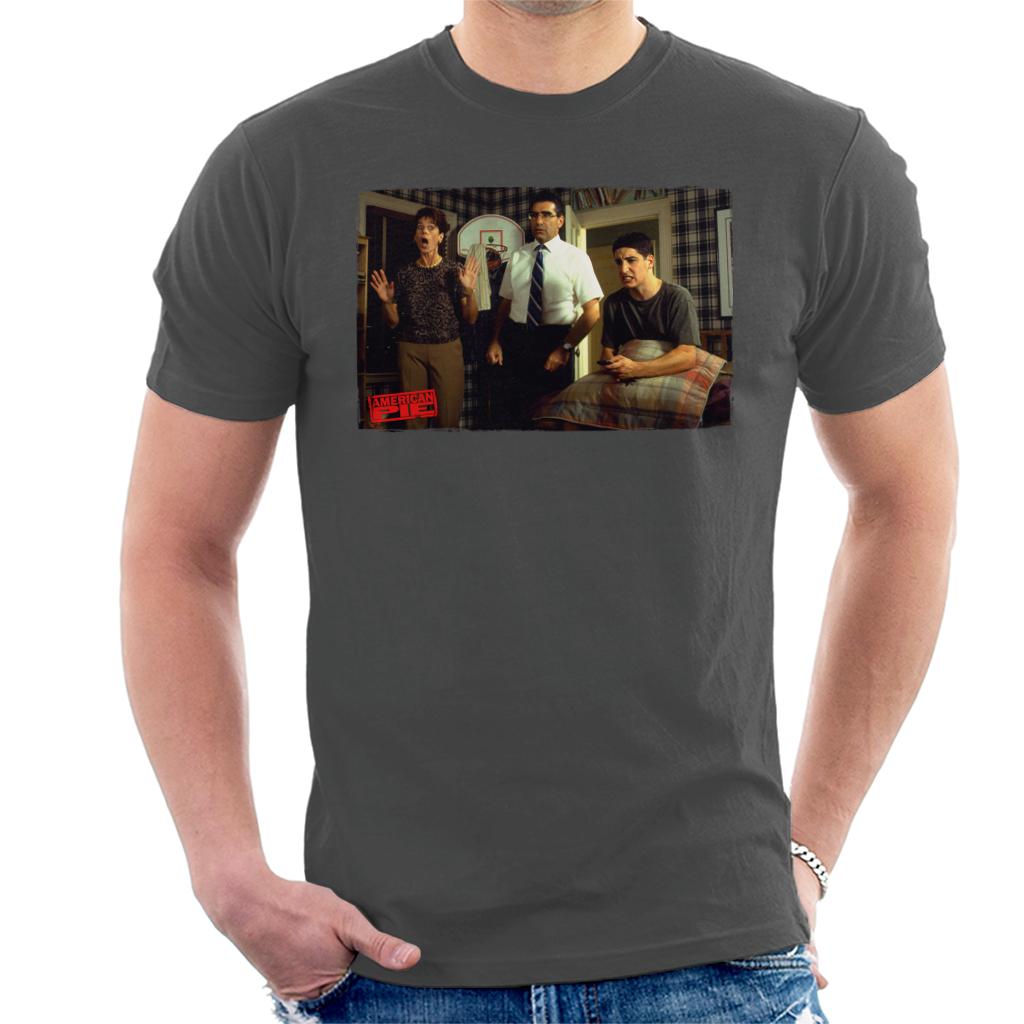 American Pie Jim Caught By Parents Men's T-Shirt-ALL + EVERY