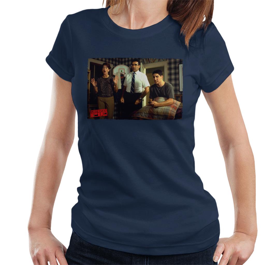 American Pie Jim Caught By Parents Women's T-Shirt-ALL + EVERY