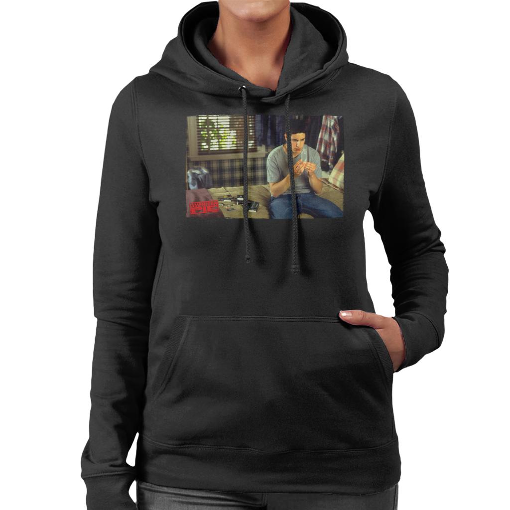 American Pie Jims Protection Women's Hooded Sweatshirt-ALL + EVERY