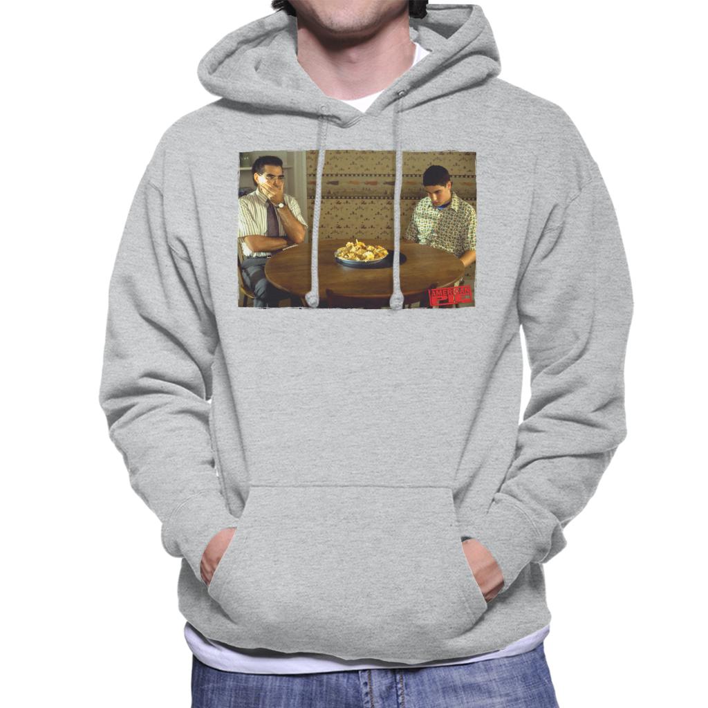 American Pie On The Table Men's Hooded Sweatshirt-ALL + EVERY