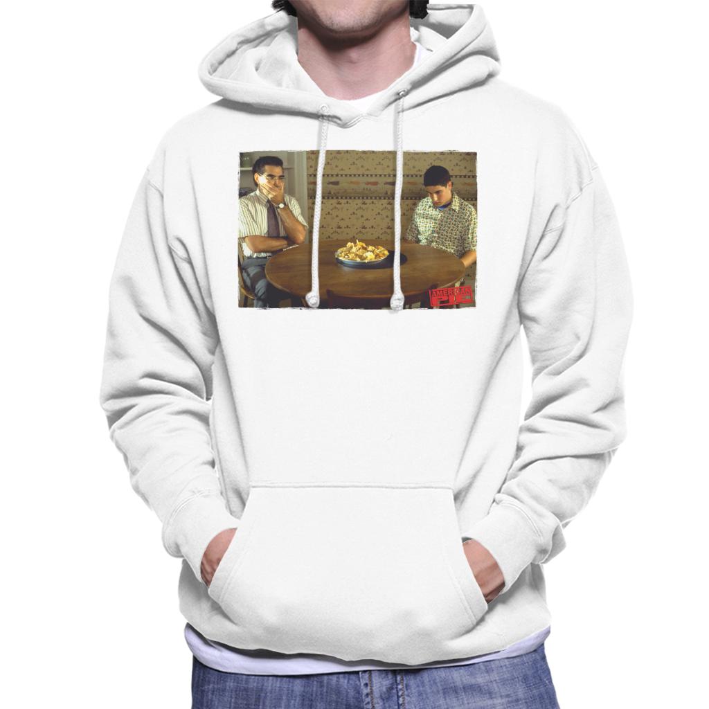 American Pie On The Table Men's Hooded Sweatshirt-ALL + EVERY