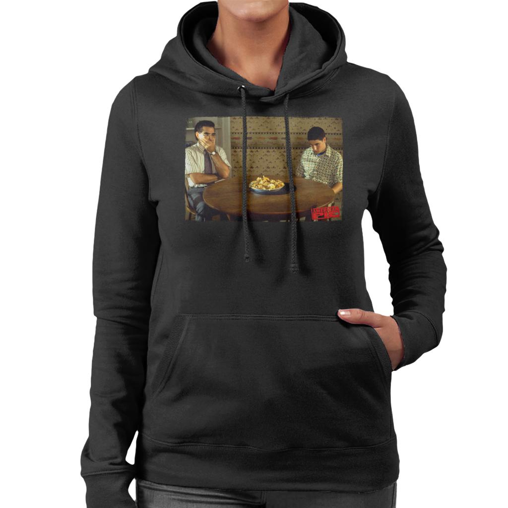 American Pie On The Table Women's Hooded Sweatshirt-ALL + EVERY