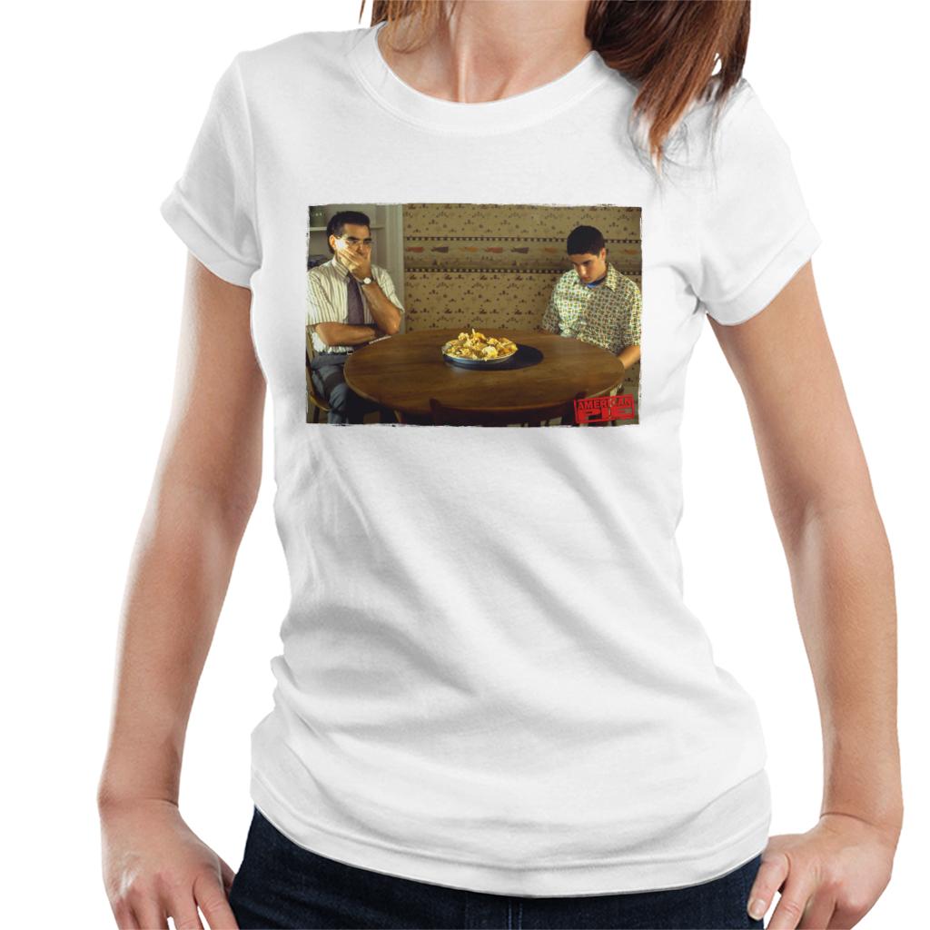 American Pie On The Table Women's T-Shirt-ALL + EVERY