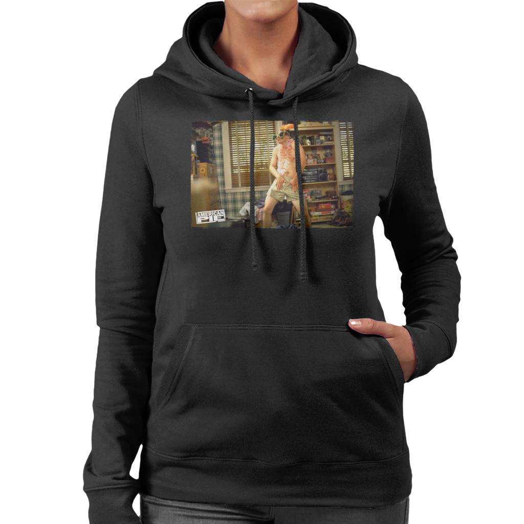 American Pie Jim Dancing Women's Hooded Sweatshirt-ALL + EVERY